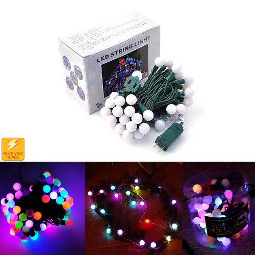 Color change LED ball string lights belt lights