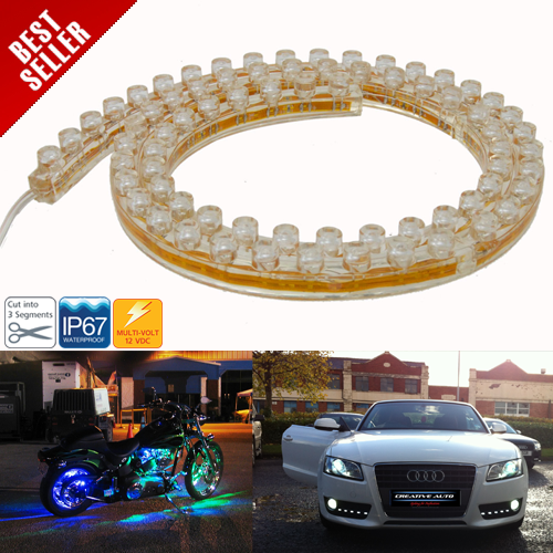 Waterproof LED Motorcycle / Car Flexible Light Bar